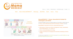 Desktop Screenshot of mamaworkout.de